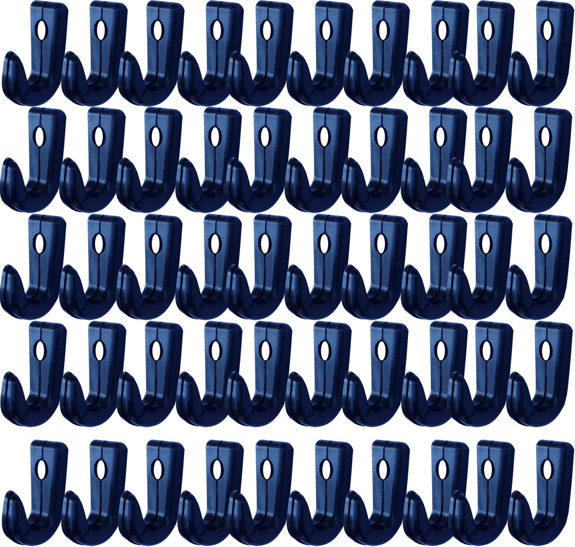 Estore Ship From China-1 50 Pcs Kayak Nylon Lashing Hook Bungee Hook, J Hooks for Kayaks, Canoes or Boats