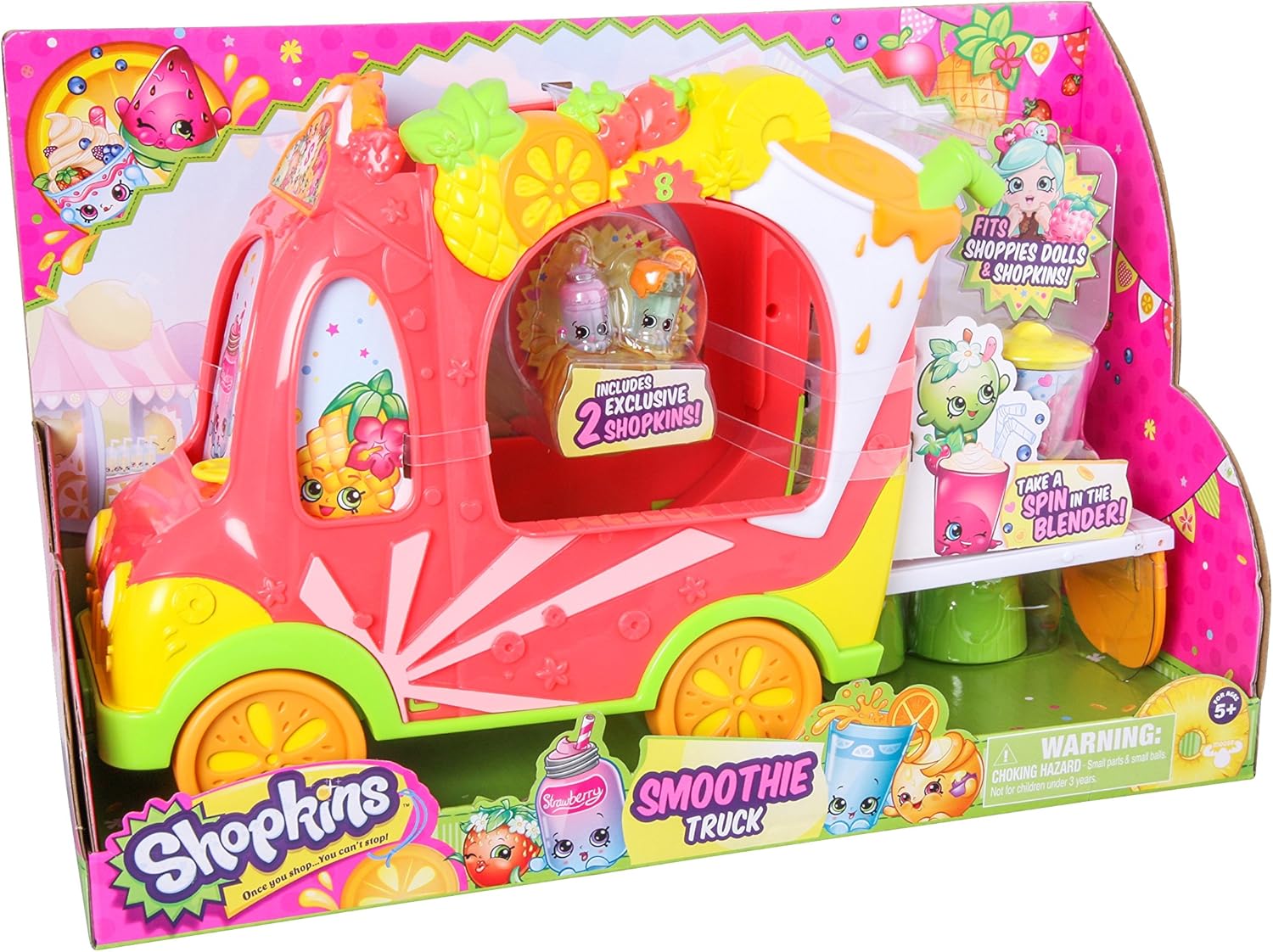 Shopkins Shoppies Groovy Smoothie Juice Truck