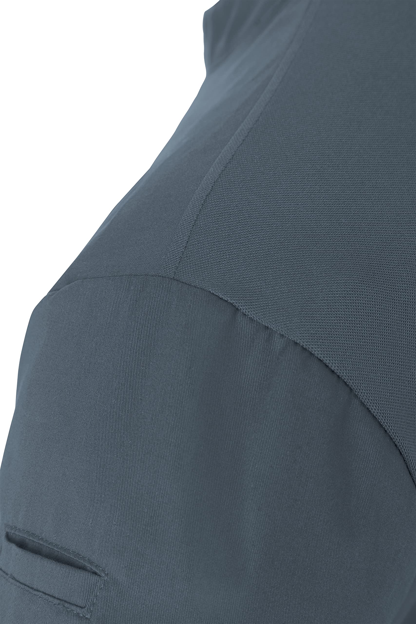 Karlowsky TM 5 PASSION Kurzarm Arbeitsshirt Performance, Vorderseite 60% Baumwolle/40% Polyester, Rückseite 100% Polyester, Anthrazit, Größe L