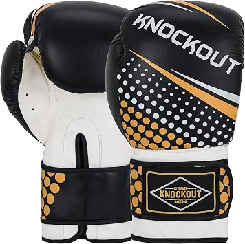 Boxing Gloves for Men & Women with Extra Foam Padding and Stunning Design for Home Gym Training, Punching Bag Competition, MMA Kickboxing