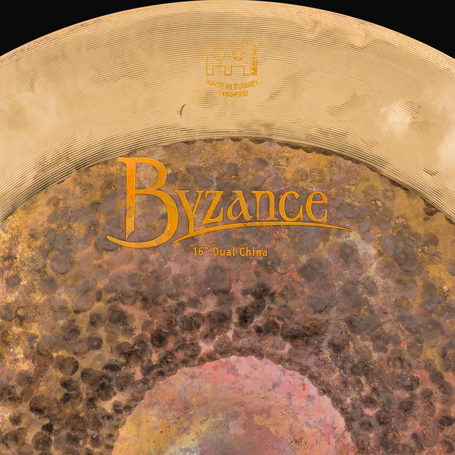 Meinl Cymbals Byzance 16" Dual China — Made in Turkey — Hand Hammered B20 Bronze, 2-Year Warranty (B16DUCH)