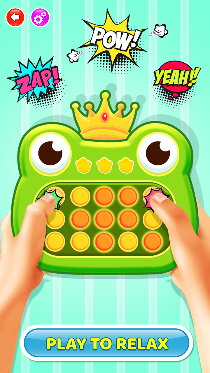 Antistress Pop It Machine Toy | Satisfying Fidget Toys ASMR Games ...