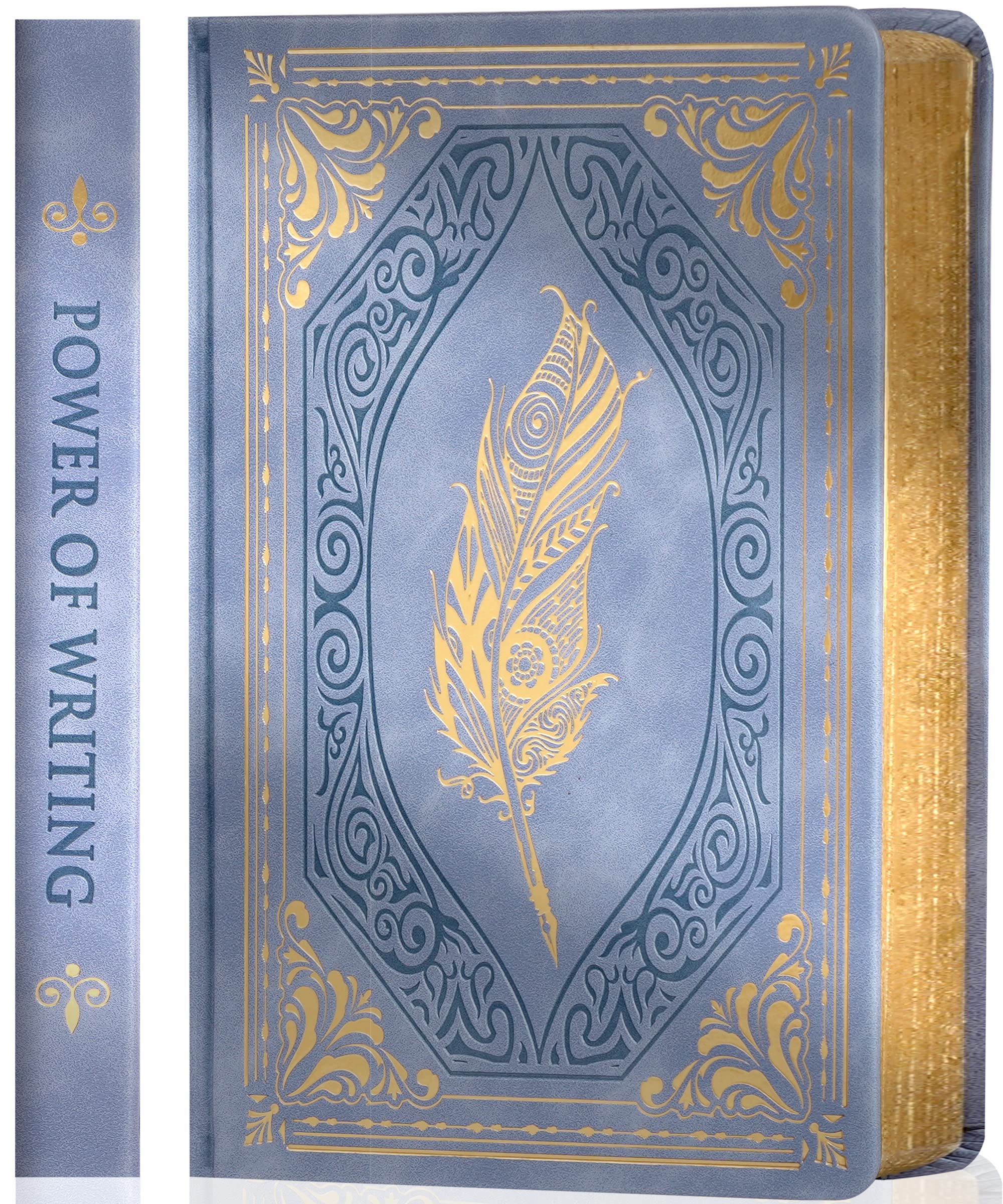 CAGIE Vintage Journal for Women Men 320 Pages Thick Hardcover Notebook