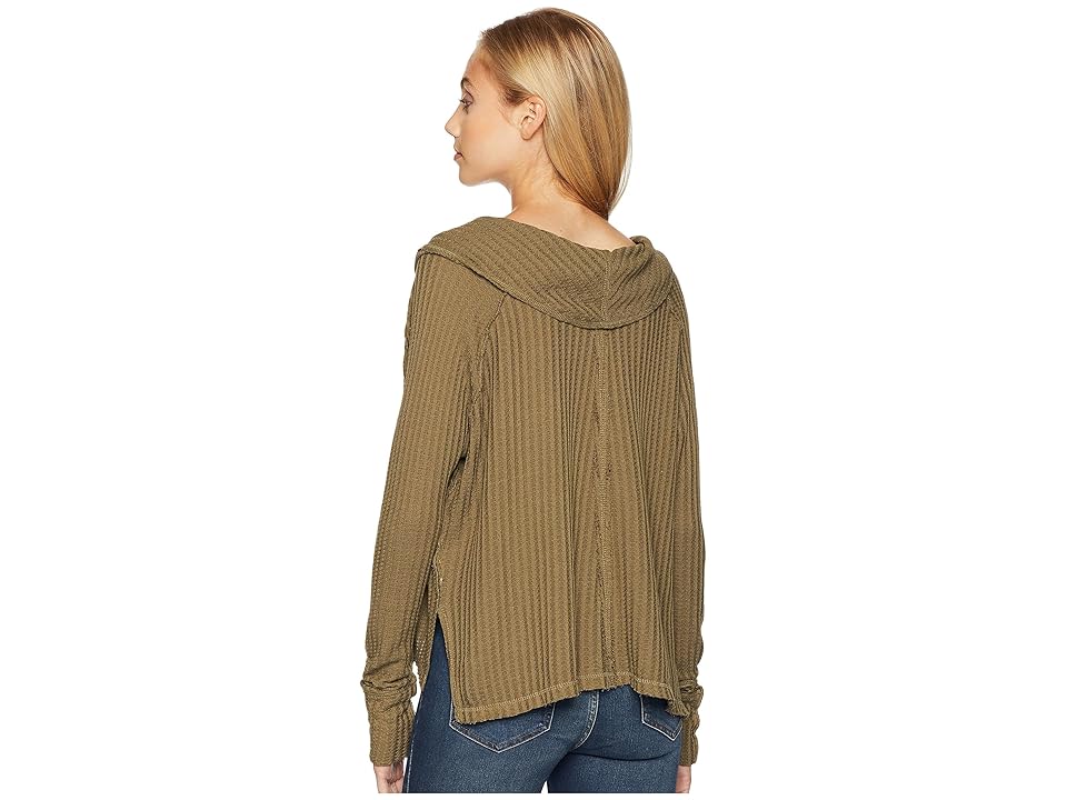 

Free People Wildcat Thermal (Moss) Women's Clothing, Green
