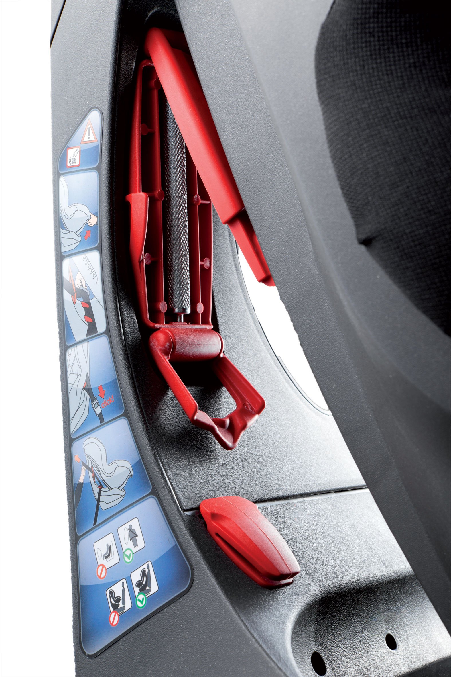 Kiwy Child Seat with Isofix Group 1 9-18Kg Forward Facing Seat (Aloe)