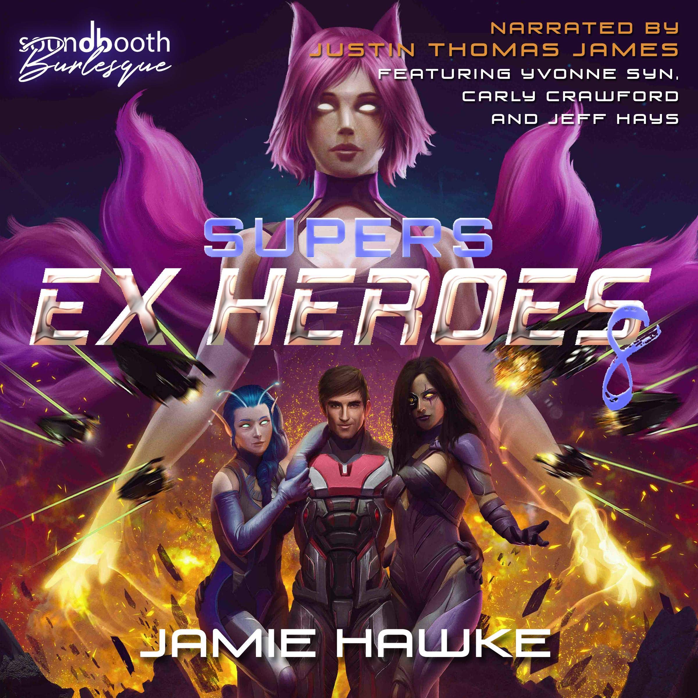 Cover art for Supers: Ex Heroes 8: A Space Harem Fantasy