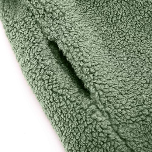 Miniatura 3 de TBUIALL Abrigos de invierno para niñas, forro polar grueso, abrigo cálido resistente al viento, ropa exterior para bebés, chaqueta acolchada para