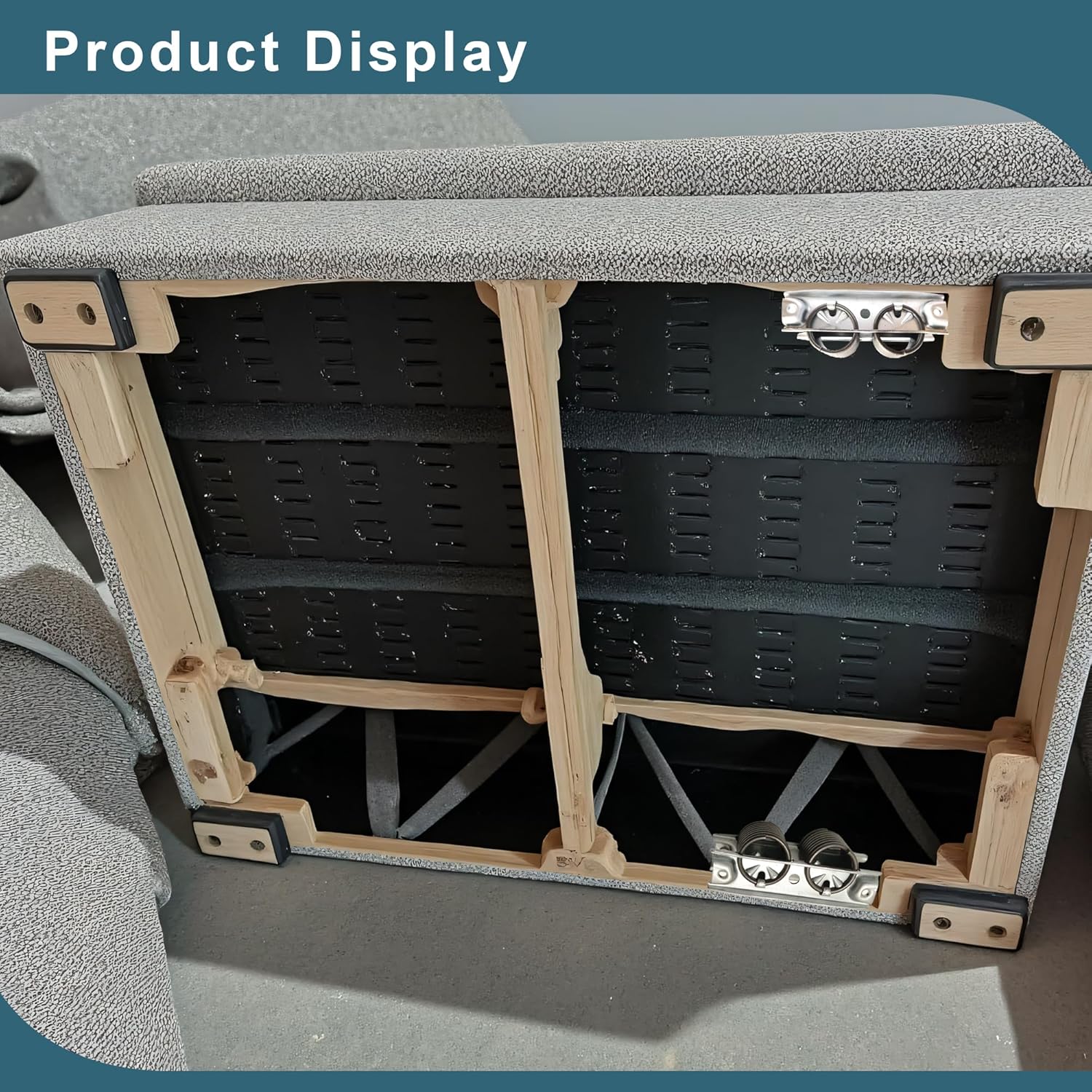 Rocker Recliner Springs Replacement Parts-One Pair-Heavy Duty Platform Metal Recliner Springs -Top Mounted Version