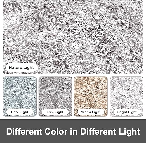 Vista 44 de KIMODE - Juego de 2 tapetes de cocina antifatiga, estilo vintage, antideslizantes, impermeables, ergonómicos, acolchados, cómodos para lavandería