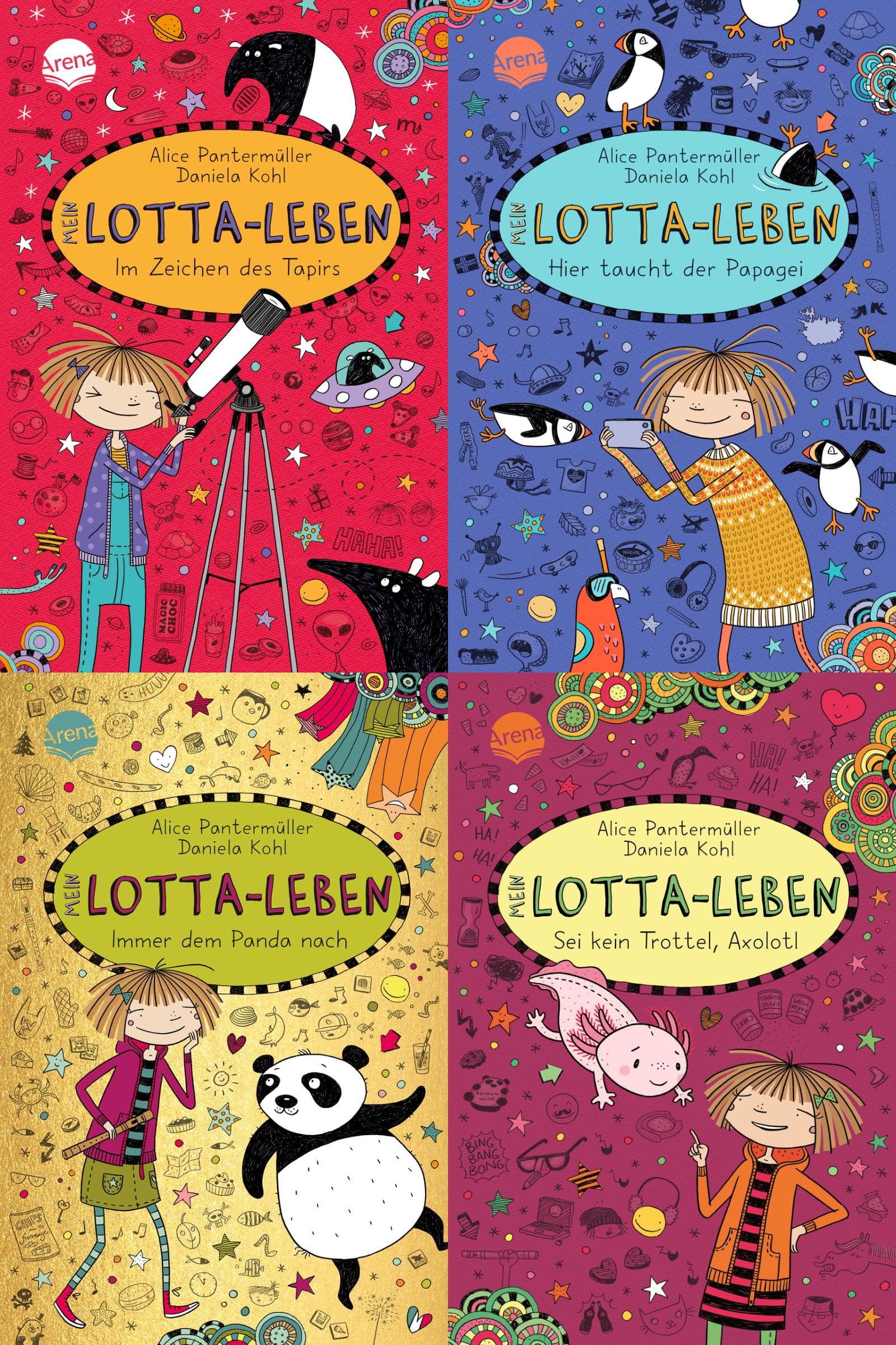 【ドイツ語】　本　Lotta-Lebenシリーズ10巻セット ドイツ語】 本 Lotta-Lebenシリーズ10巻セット