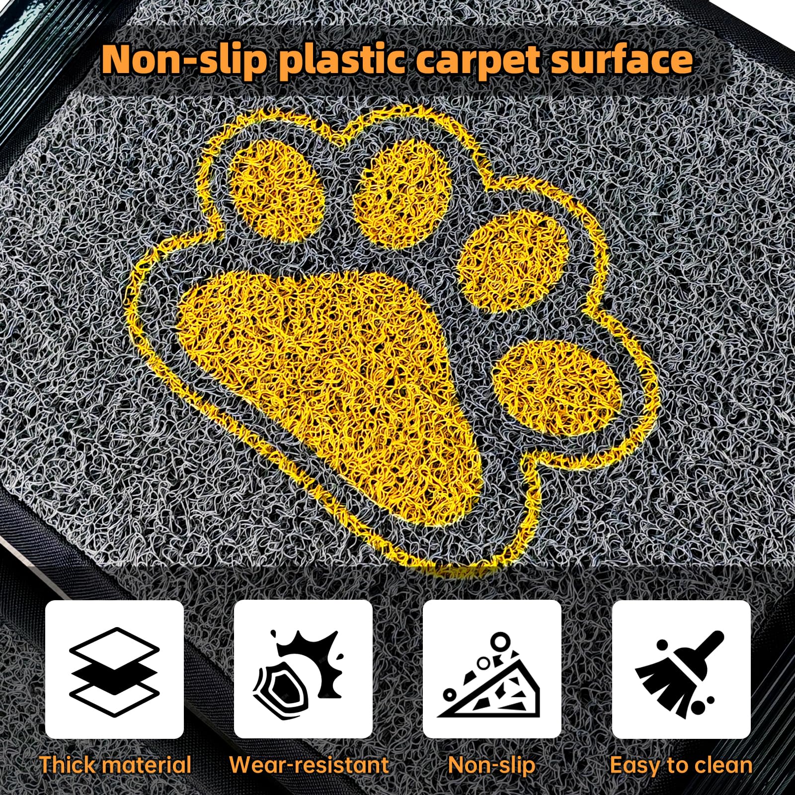 Rampe pliable pour chiens de grande taille 170 cm avec tapis antidérapant pour voiture SUV
