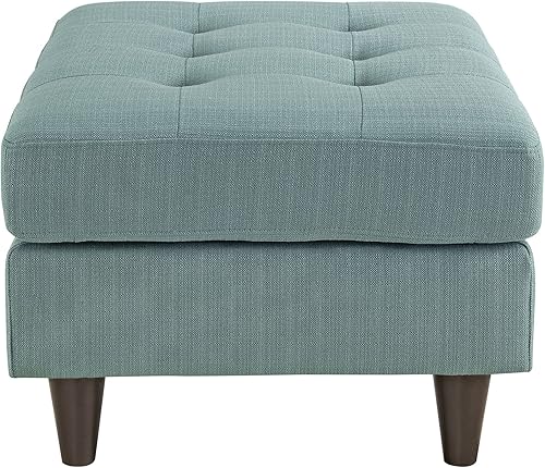 Miniatura 14 de Modway Sofá biplaza Empress en tela tapizada moderna de mediados de siglo, gris Gris,Laguna,Gris,claro,Celeste,verde azulado,Beige,Atomic Rojo