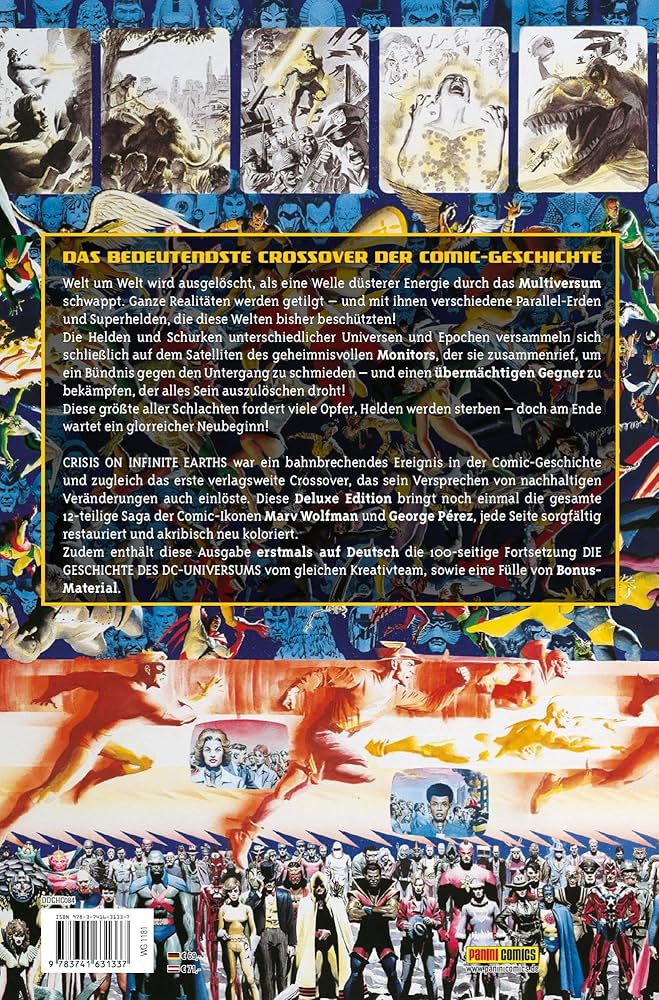 新品　未読　クライシス・オン・インフィニット・アース Amazon.co.jp: Crisis on Infinite Earths (Deluxe Edition) : 本