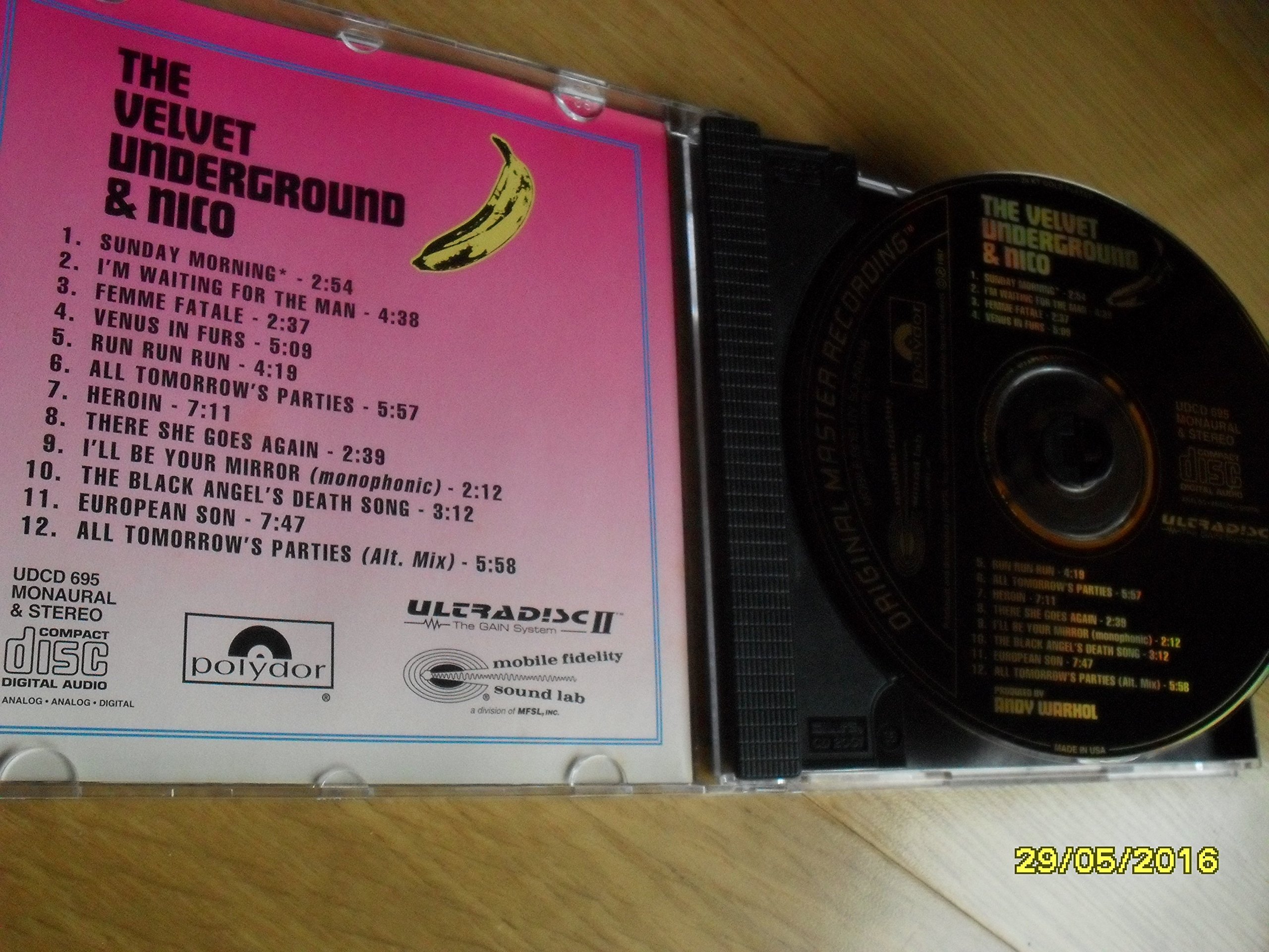 Velvet Underground/Ultra Disc
