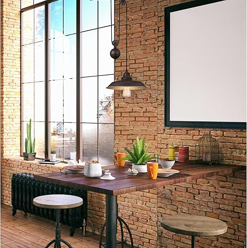 Miniatura 6 de Westinghouse Lighting 6344700 - Lámpara de techo, diseño para un foco., 6363200