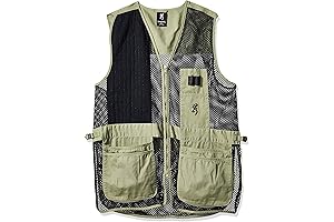 Browning Trapper Creek Men's Shooting Vest for Sporting Clays