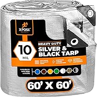 Vista 11 de Xpose Safety - Lona de poliéster resistente, 0.394 pulgadas de grosor, resistente al agua, con protección contra rayos UV, reversible