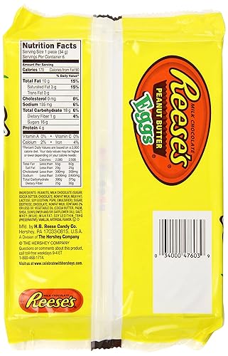 Miniatura 2 de Reese's Huevos de mantequilla de maní de Pascua, paquetes de 6 unidades de 1.2 onzas (paquete de 4)