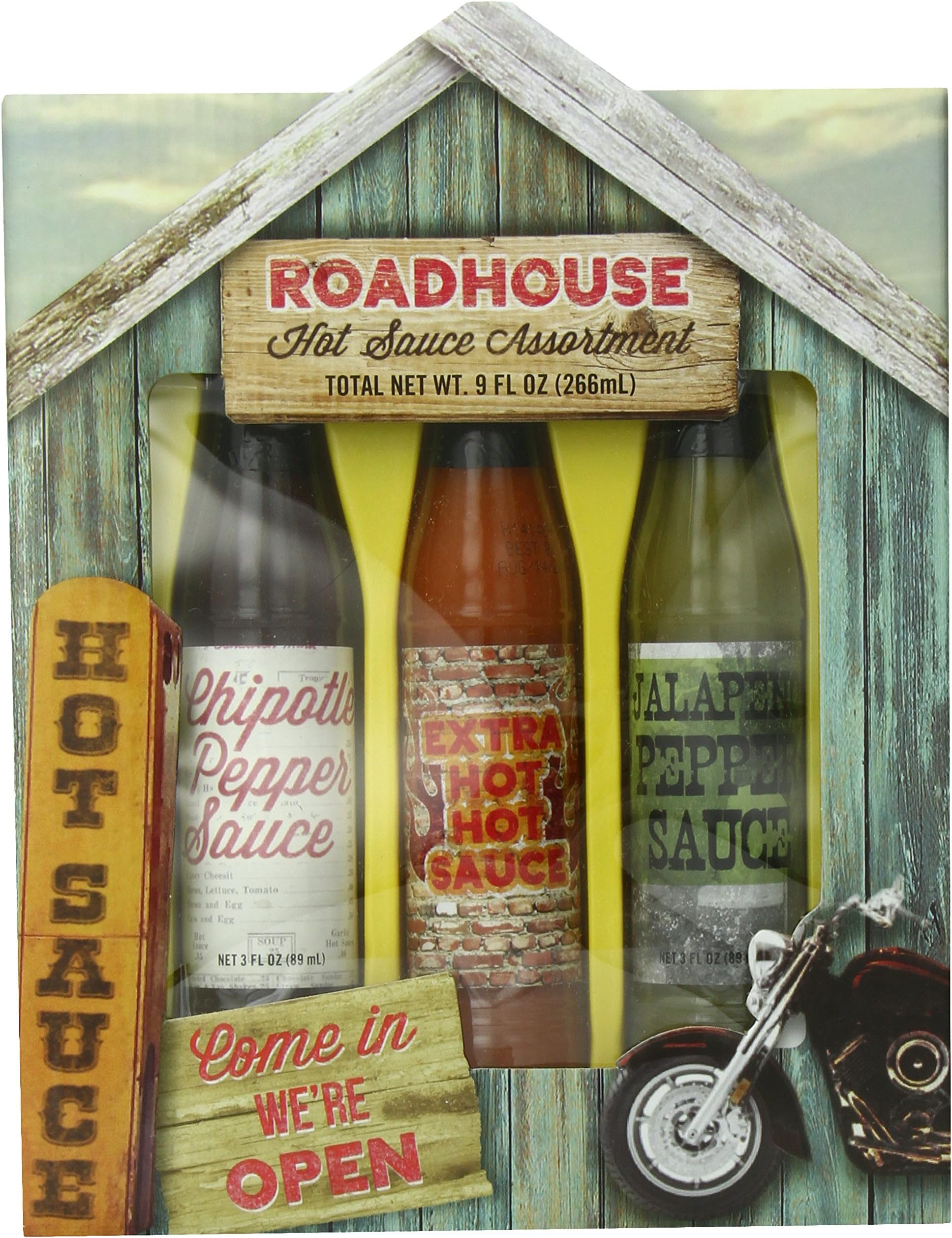 Roadhouse 3 Hot Sauce Assortment