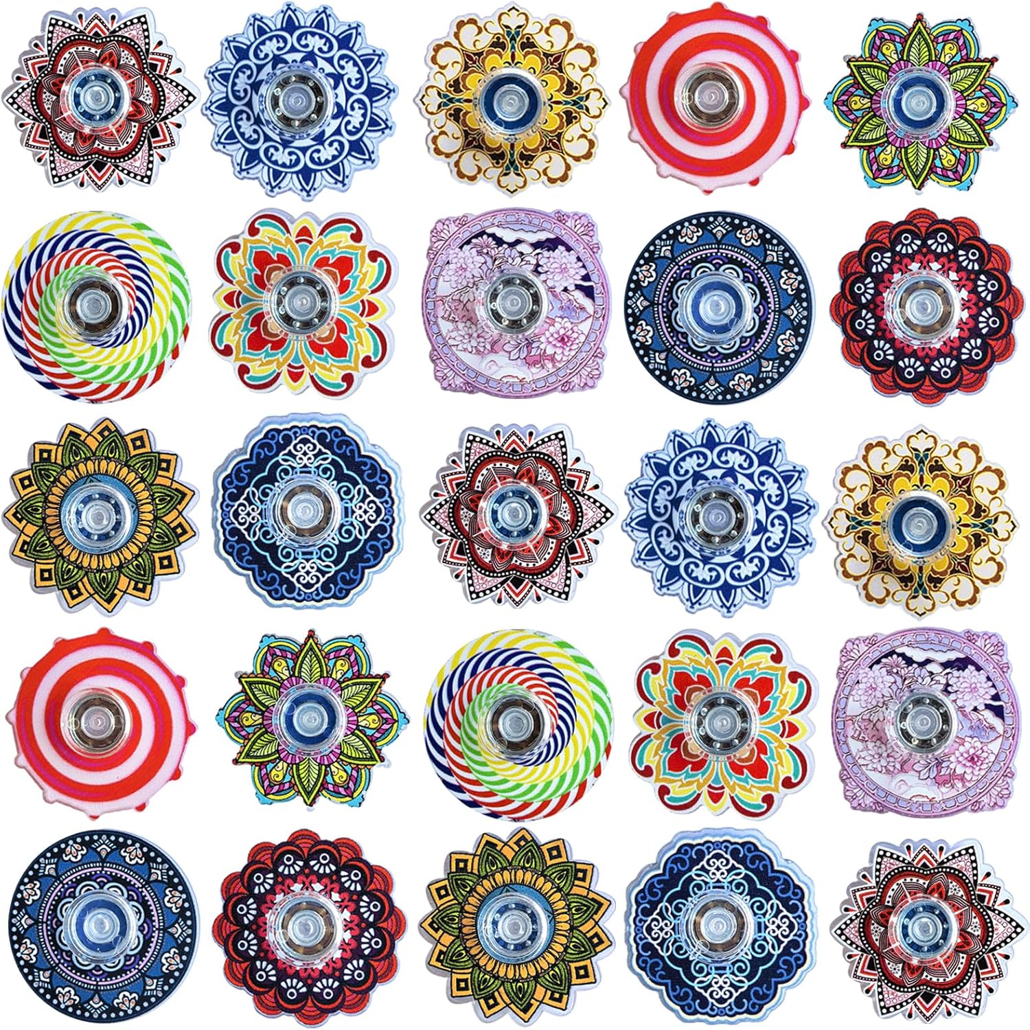 40 Pack Mini Fidget Spinner Toys Bulk Party Favors Easter Basket Goodie Bag Stuffers Gifts,Stress Relief Sensory Toys for Kids Teens Adults Autisms,Treasure Box Toy for Classroom Prizes Supplies