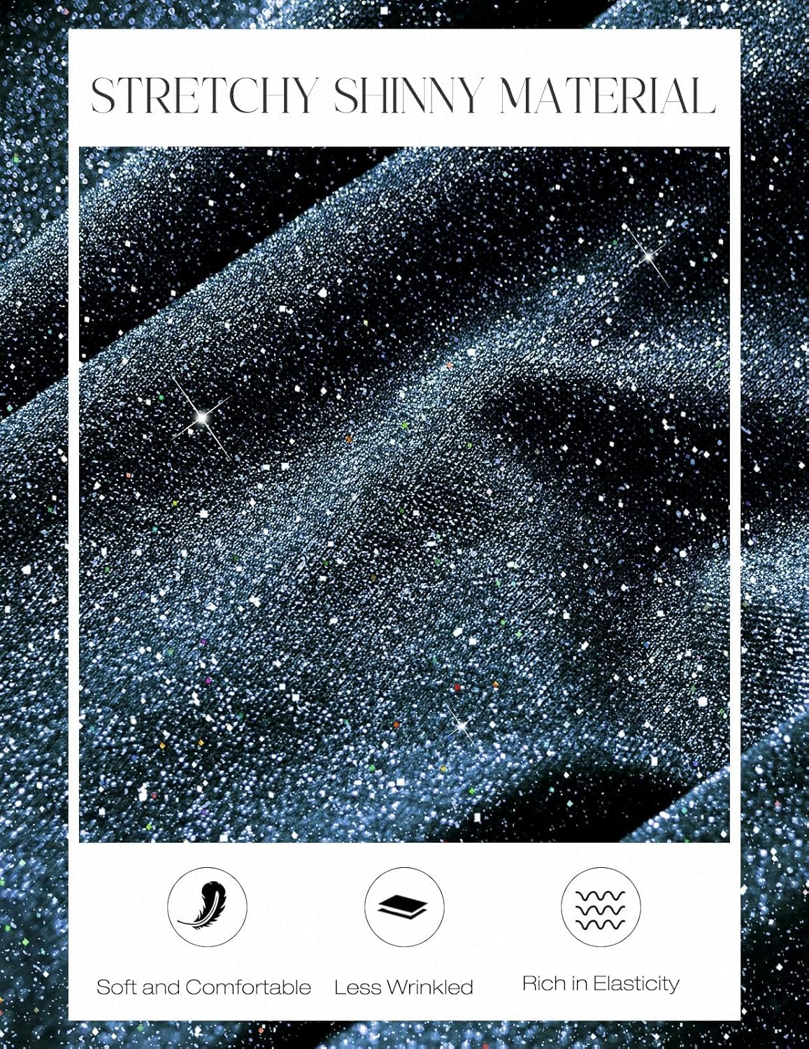 DRESSTELLS Sequin Formal Dresses Spaghetti Strap Cocktail Wedding Guset Dresses 2026 Prom Dress Evening Gowns