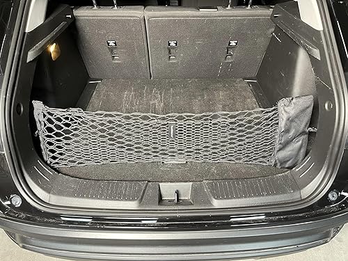 Miniatura 4 de Red de carga elástica para maletero estilo sobre para Chevrolet Trax 2025 – Organizador y almacenamiento de maletero premium – Red de equipaje para