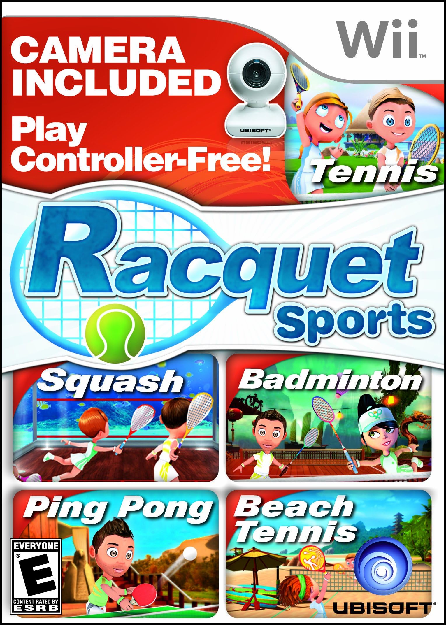 Racquet Sports with Camera - Nintendo Wii