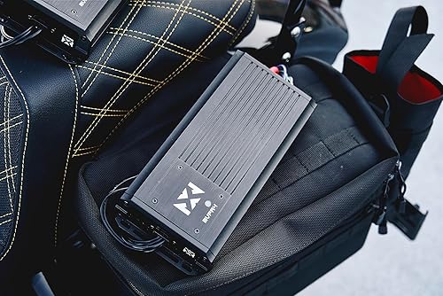 Miniatura 4 de NVX MVPA4 600W Total RMS 4 canales Bridgeable Marine-V Series Micro Clase D Compacto MarinoPowersportsMoto Amplificador  Clasificación IPX67 de