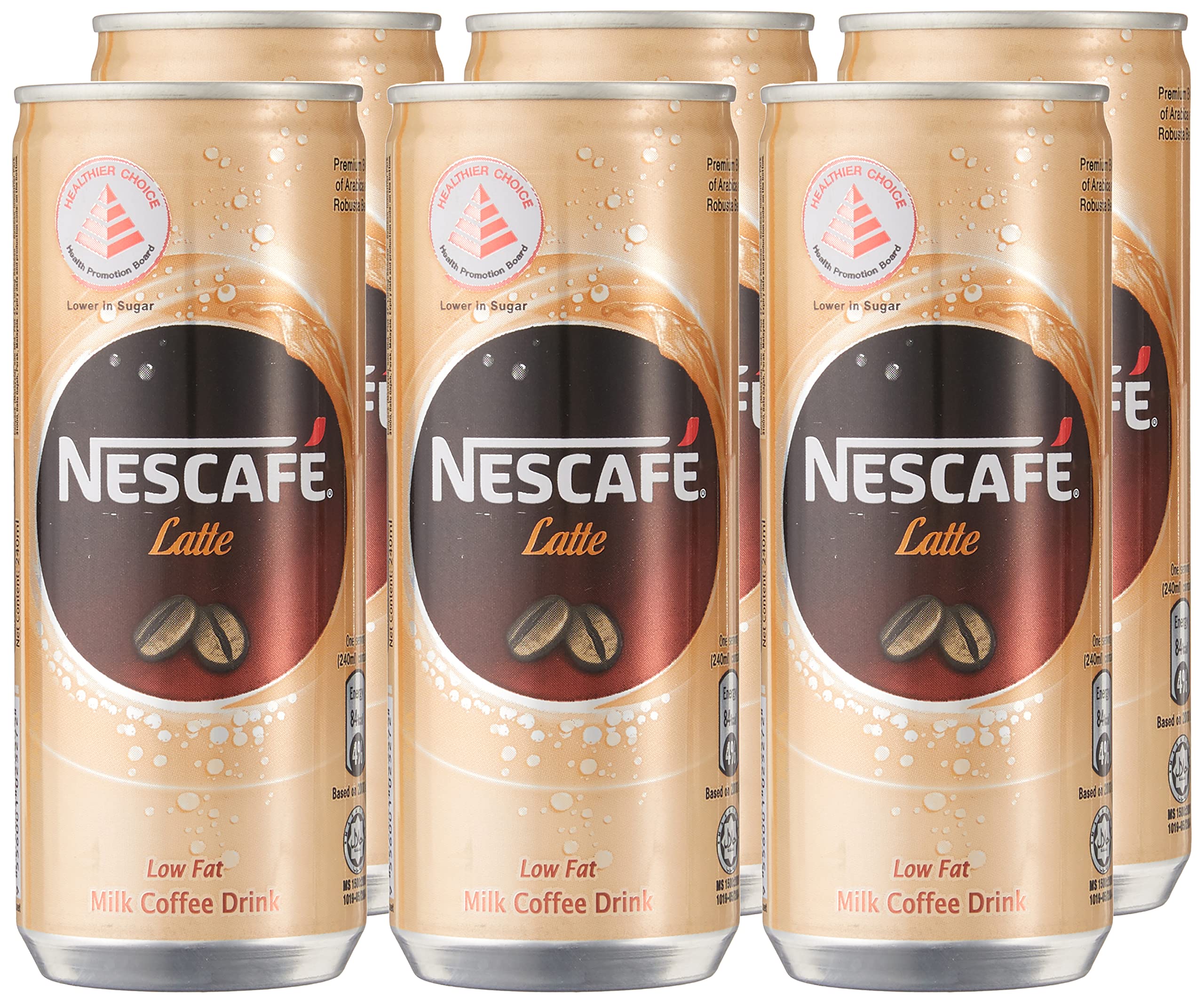 NESCAFÉ Latte Can - Buy 5 Get 1 Free, 6 x 240ml : Amazon.sg: Grocery