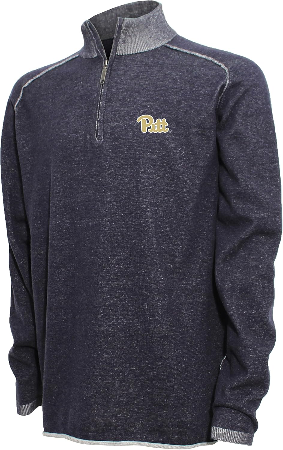 Vesi NCAA Men's 1/4 Zip Fine Gauge Sweater
