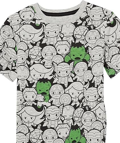 Vista 58 de Yaxa Essentials Disney Marvel Camisetas de manga corta para niños y niños pequeños de Star Wars (cebra previamente manchada), paquetes