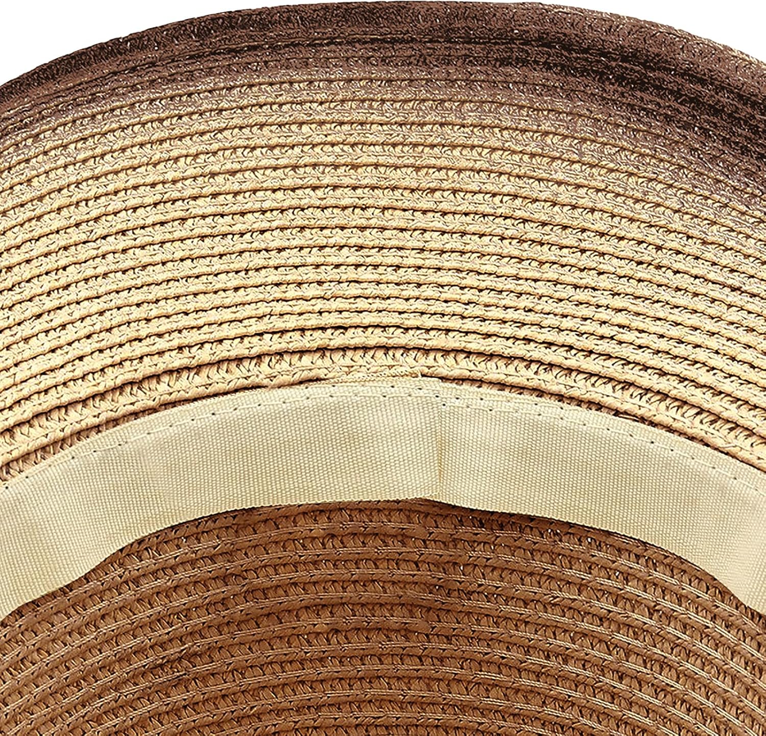 Cowboy Straw Hat Men Women Wide Brim Fedora Panama Bucket Hat UV Protection Vacation Cap Foldable Beach Western Cap - Image 7