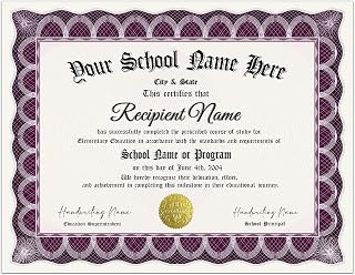 Custom Homeschool Diploma Personalized High School Diploma Education Certificate of Degree with Holder Perfect for Commemorations or Educational Gifts (Type-1)