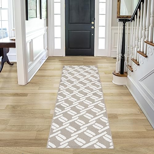 Nautica Alfombra de pasillo  Alfombra interior para entrada y pasillo, antideslizante y antideslizante para puerta de entrada y cocina, lavable a