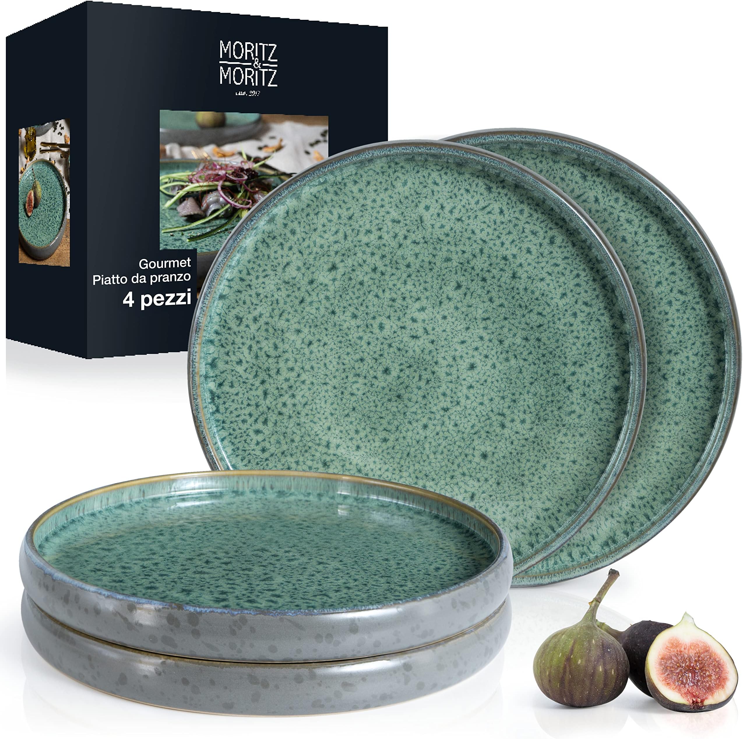 Villeroy &amp; Boch Manufacture Rock - Piatto Gourmet In Porcellana Premium, 25 Cm, Bianco