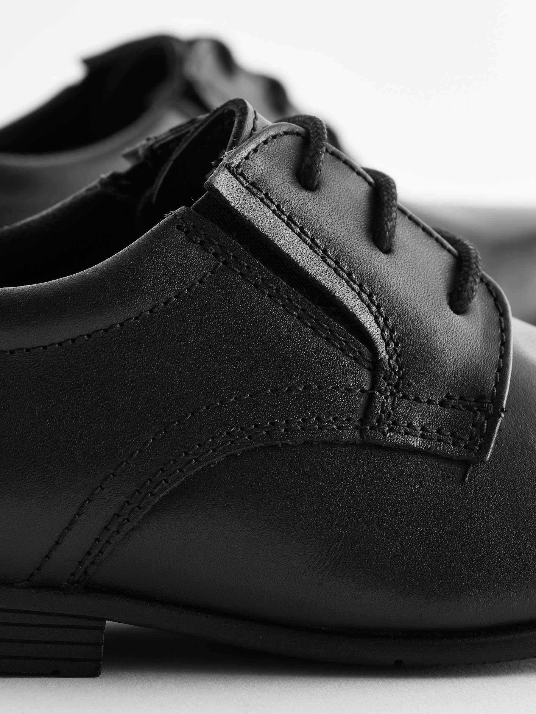 NEXT Ragazzo Scarpe Stringate in Pelle per la Scuola
