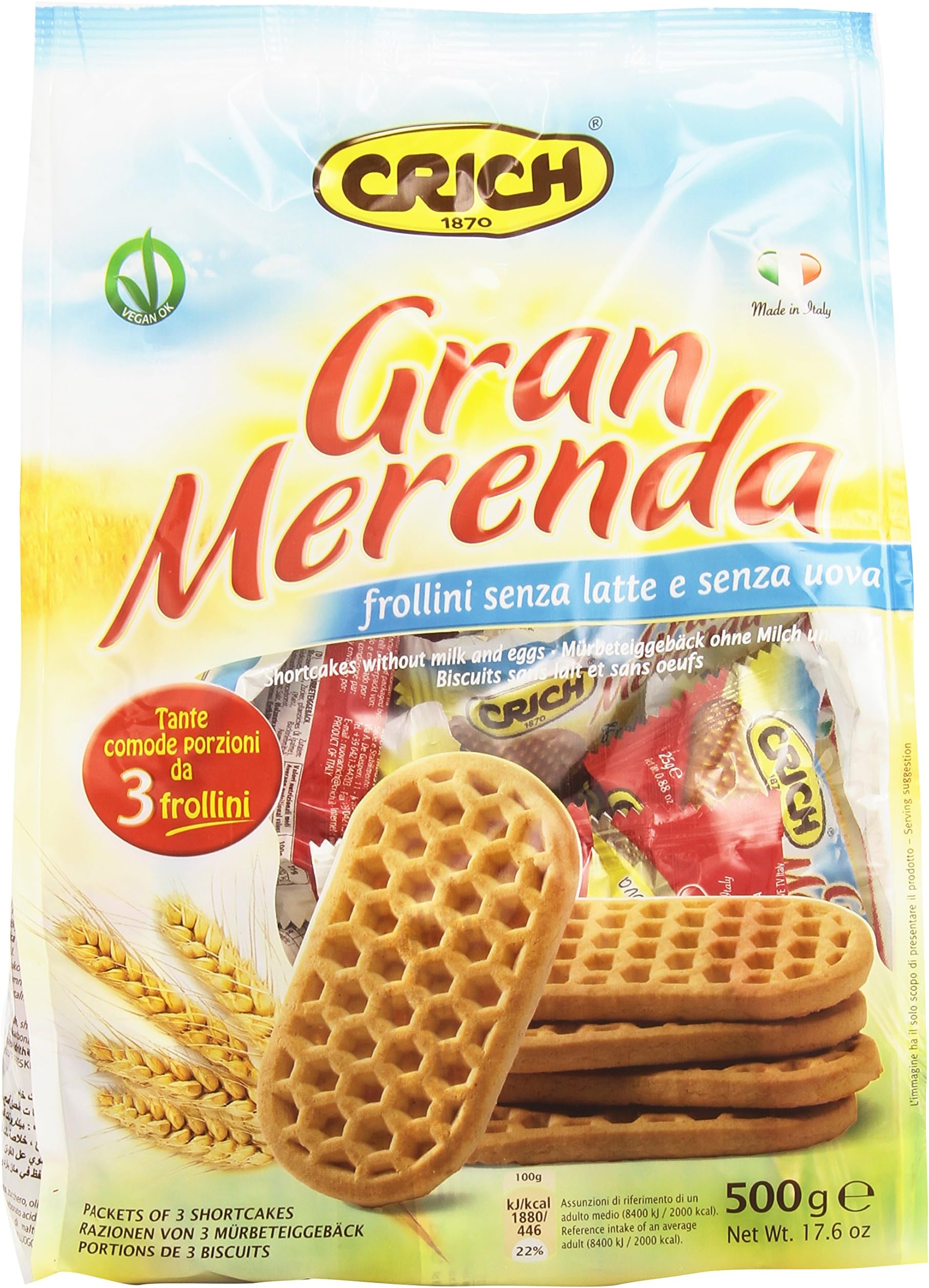 Crich Frollini Gran Snack Gr.500