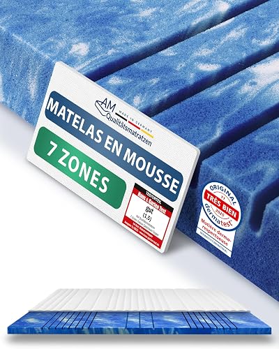 Sleep Surmatelas 160x200 Gel 7 Zones AMQ