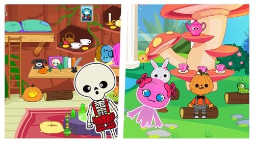 Main Street Pets Haunted Village - Ghost Town Friends Pretend Play Games