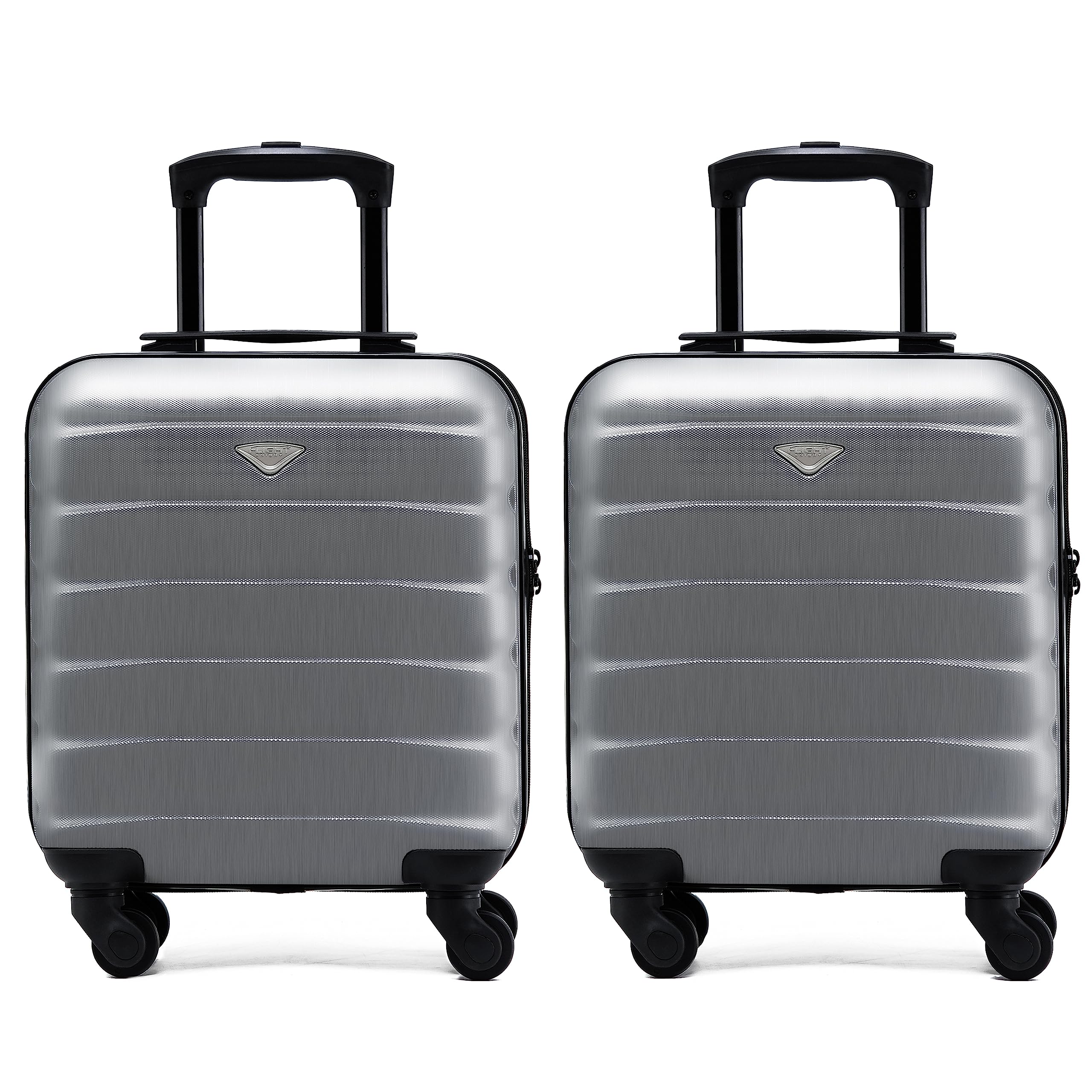 Flight Knight Suitcase Set of 2 Lightweight 4 Wheel ABS Hard Case Cabin Carry On Hand Luggage Approved for Over 100 Airlines Including easyJet, British Airways, Ryanair & Many More 55x35x20cm — view 151