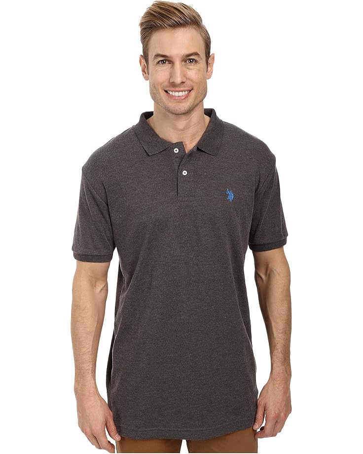 U.S. POLO ASSN. Solid Interlock Polo - Main View