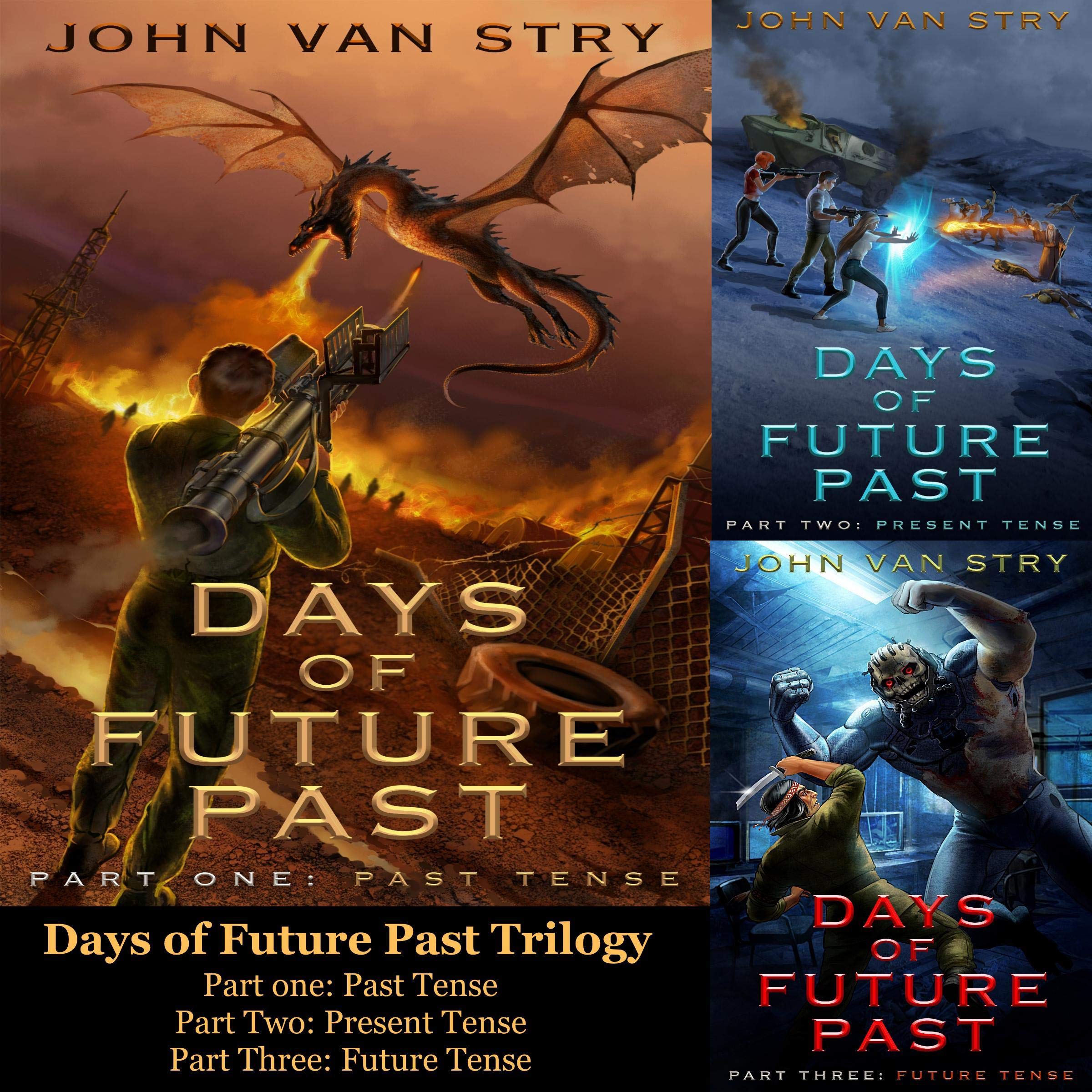 Cover art for Days of Future Past: 3 Book Series