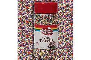 Baker's Choice Rainbow Nonpareils Sprinkles - Moo Moo Sprinkles Goodies