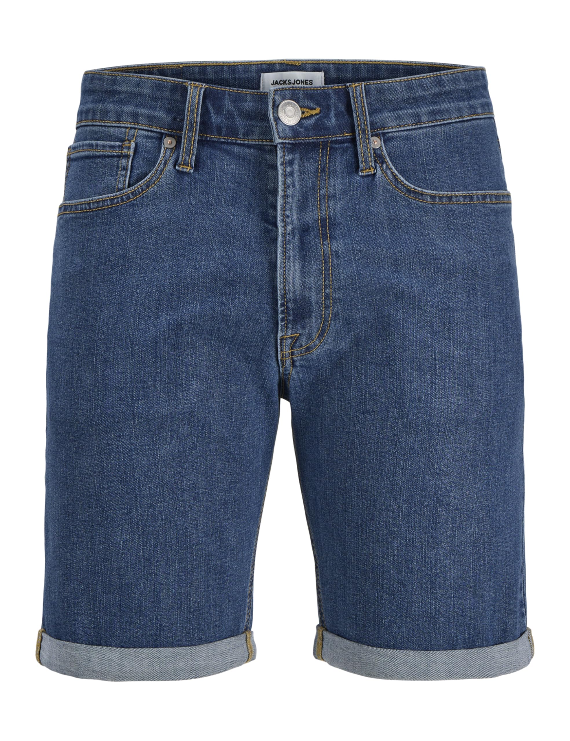 Jack & Jones Men's Blue Denim Jjirick Jjoriginal Shorts Sq 223, Xl