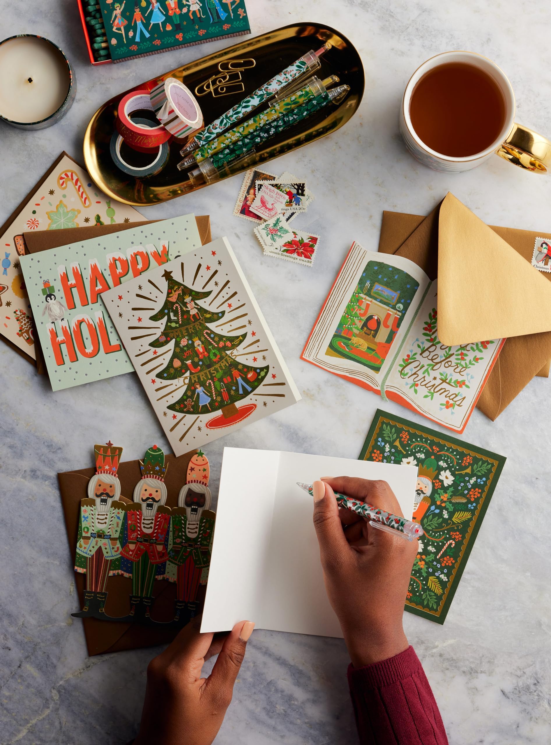 Rifle Paper Co. – Christmas Eve Scene (Card Envelope) | Papercut