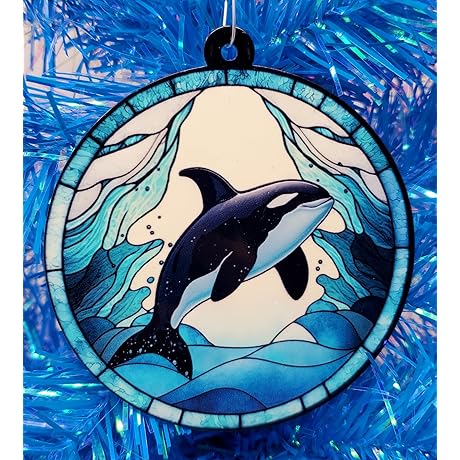 Unforgettable Orca Whale Ornament: Capture the Majesty of the Ocean