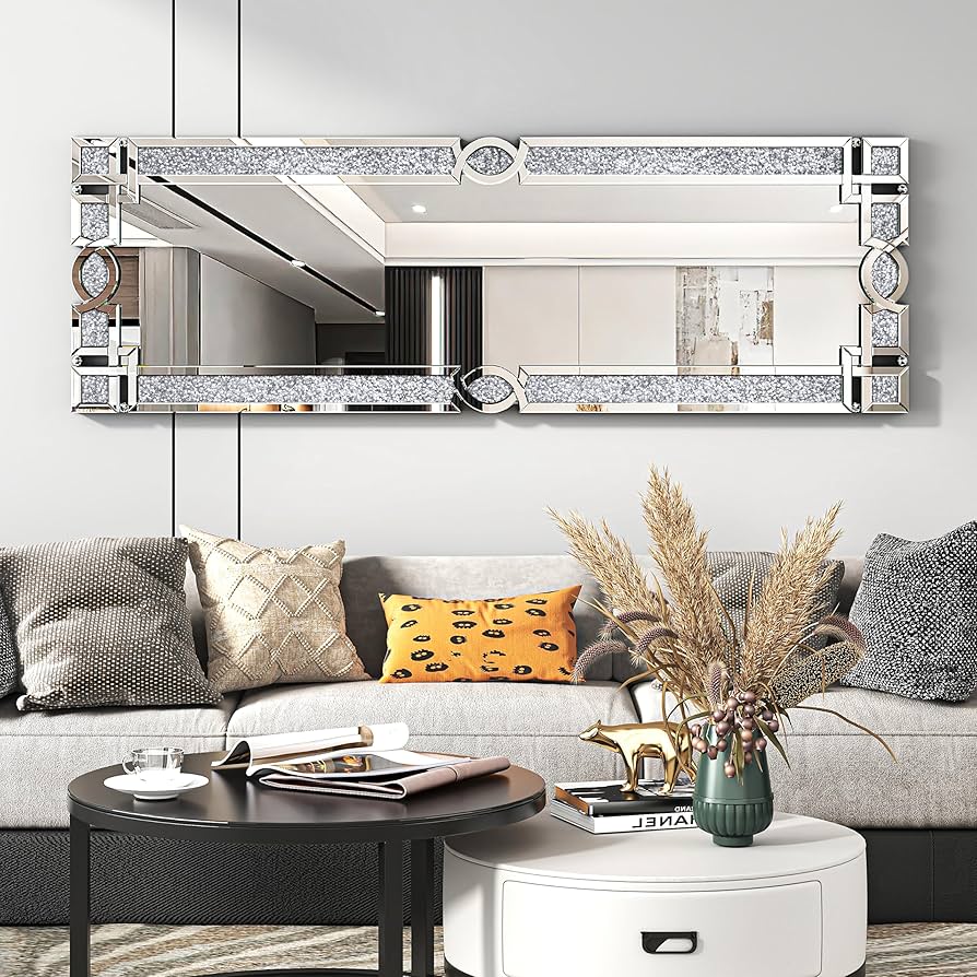 Amazon.com: ENENE Crystal Full Length Mirror - 6321