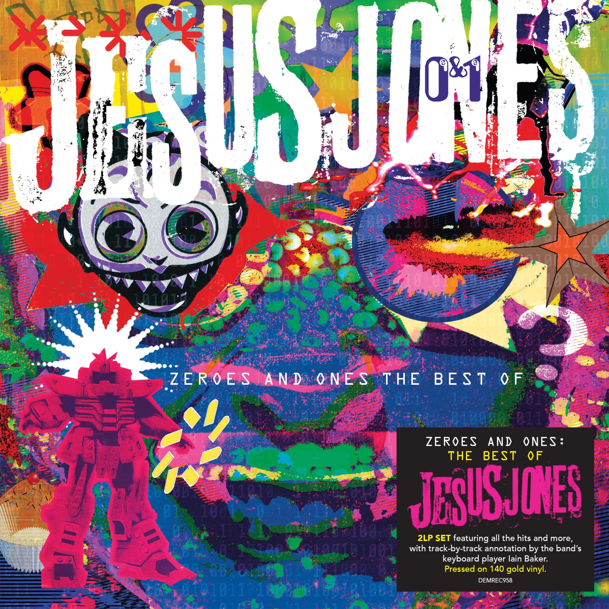 Jesus Jones Jesus Jones: Zeroes and Ones - the Best of (140g Gold Vinyl) Double