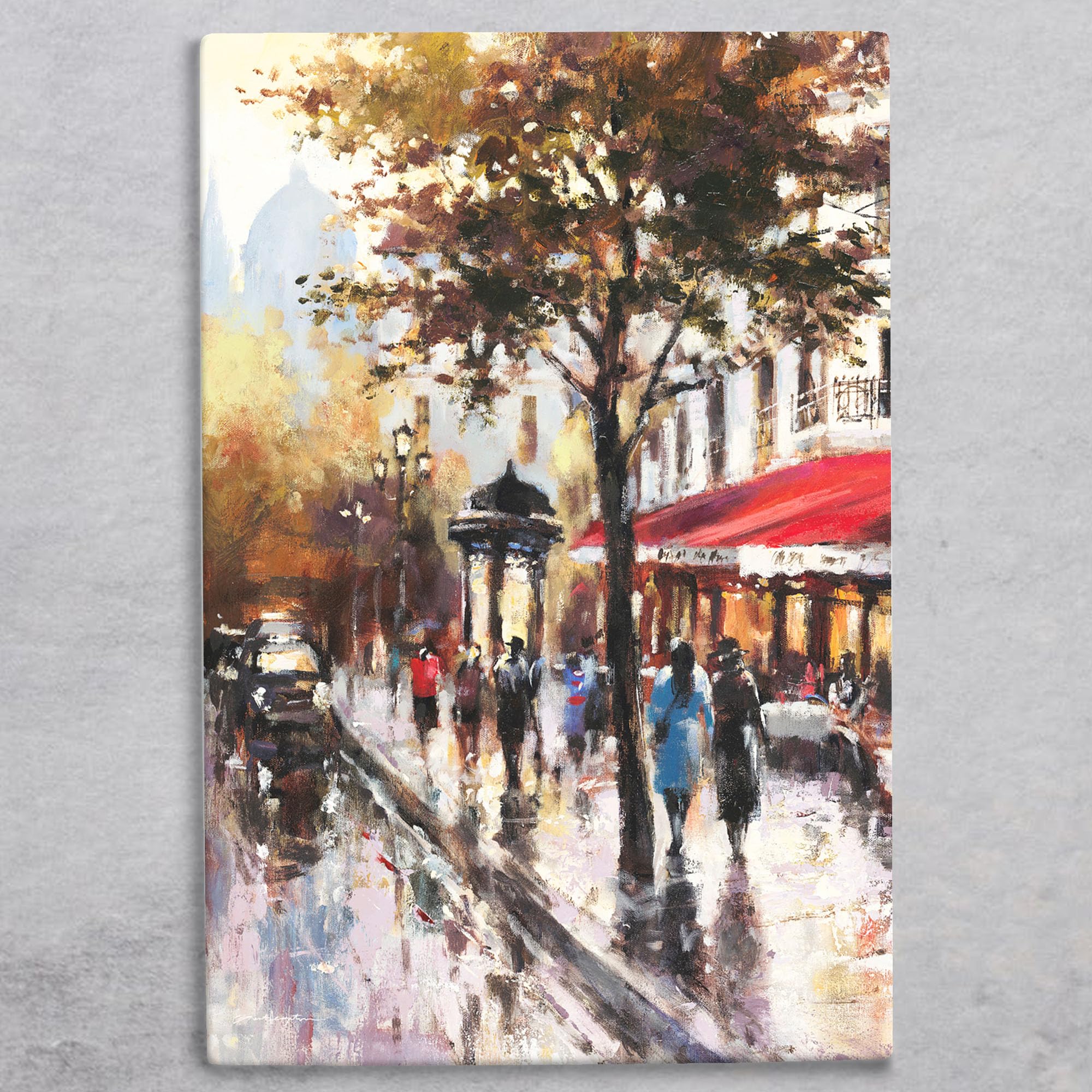 Avenue Champs Elysees Tile Plaque Sign Wall Art Paris Street Brent Heighton 30cm