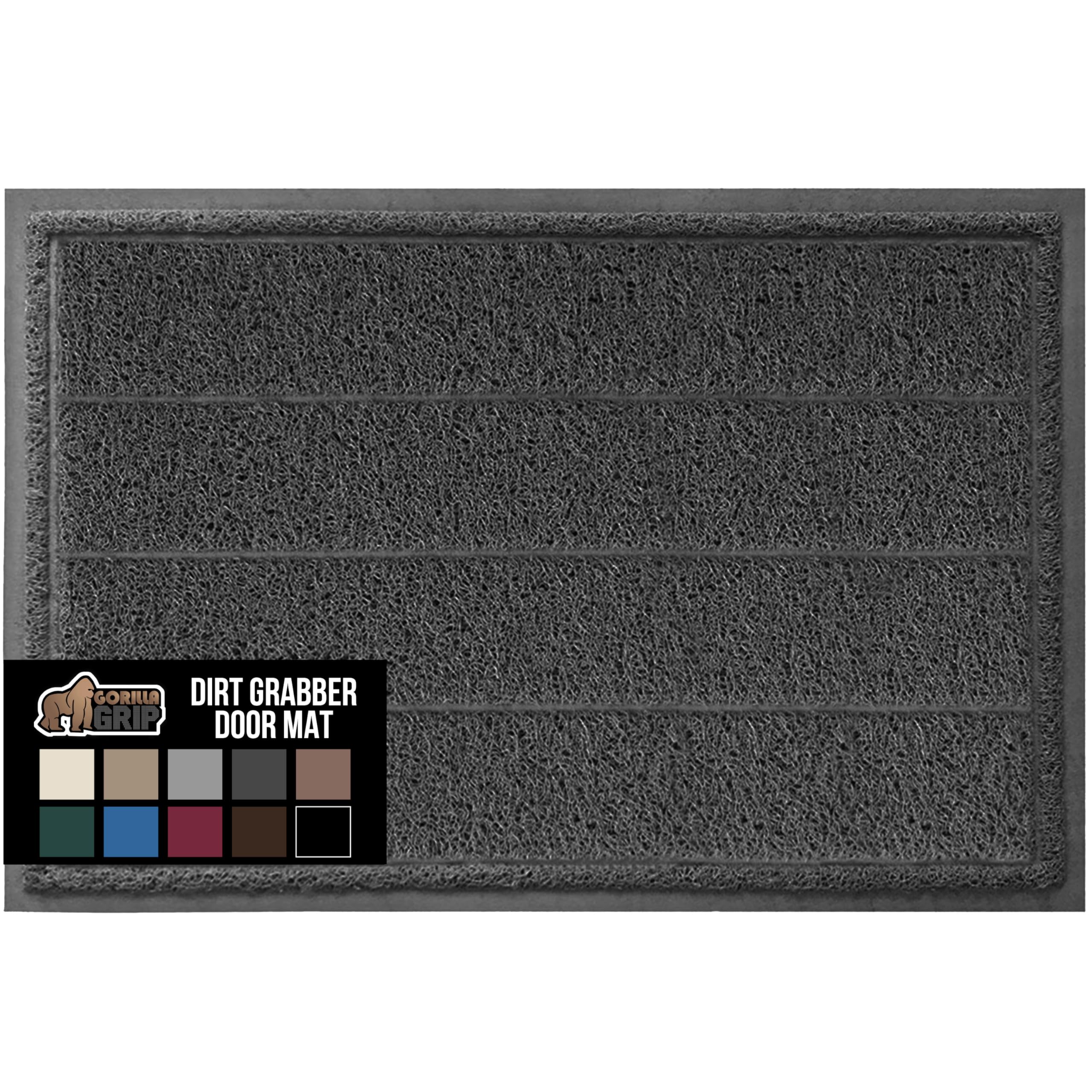 Amazon.com: GORILLA GRIP Dirt Grabber Mesh Doormat, Low-Profile